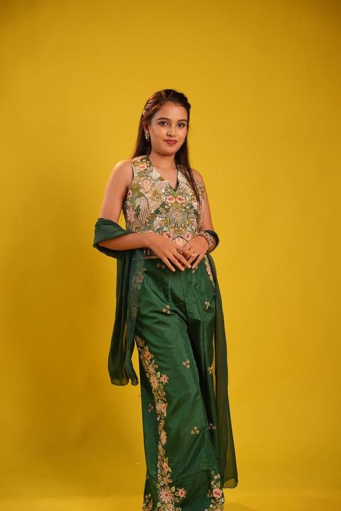 Dark Green Co-ord Set